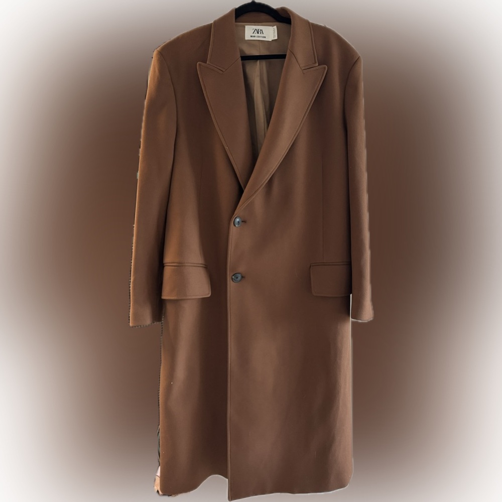 MENS ZARA OVERSIZED COAT
